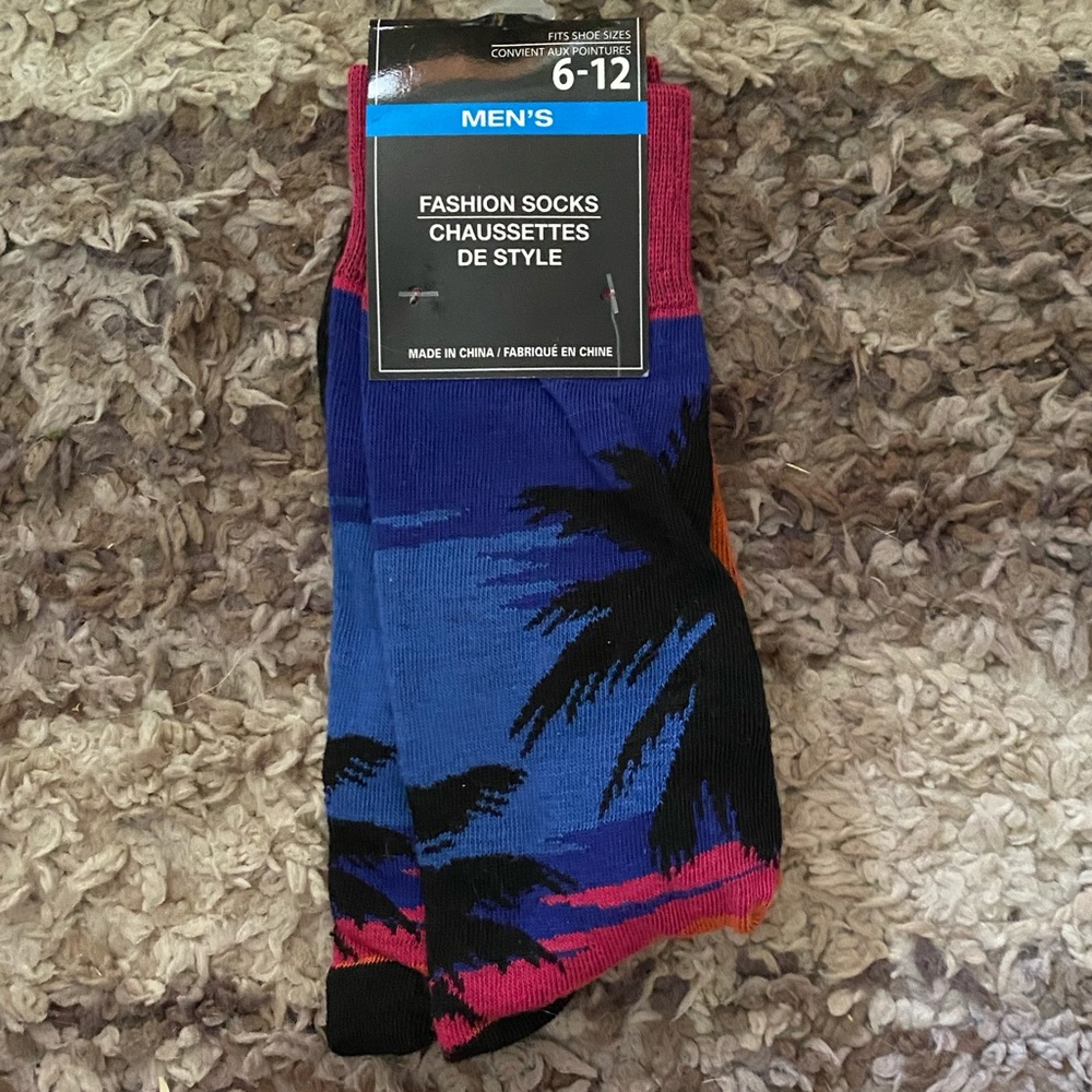 Palm Tree Socks